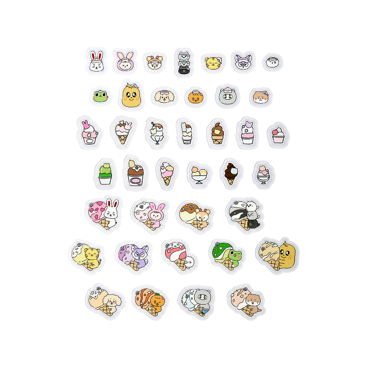 SEVENTEEN - Sticker Set / IceCream with MINITEEN
