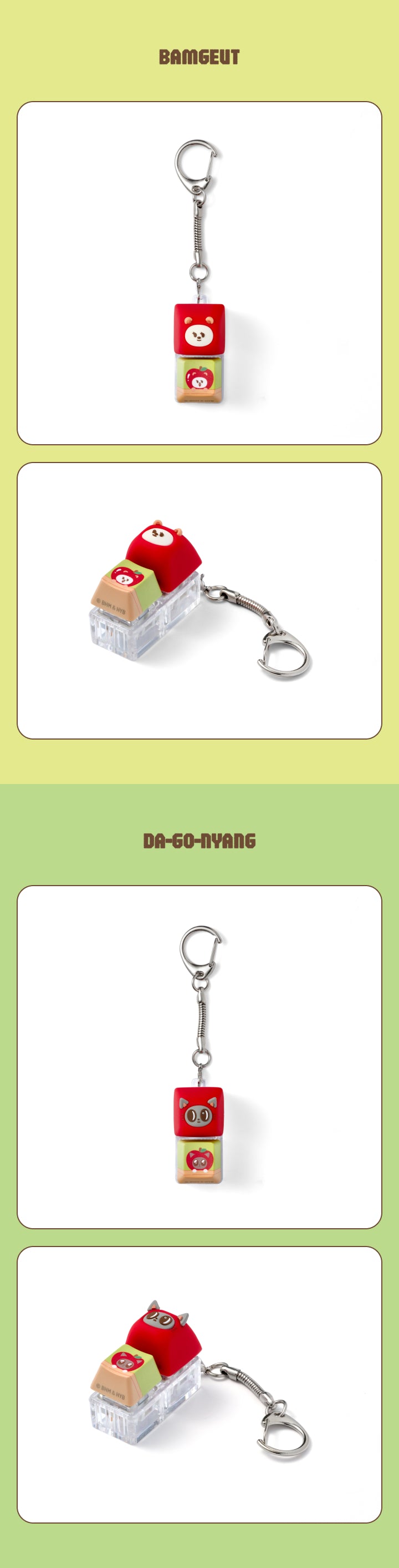 [Pre-order] TOMORROW X TOGETHER - Keycap Keyring / PPULBATU <Hey! APPUL> MD