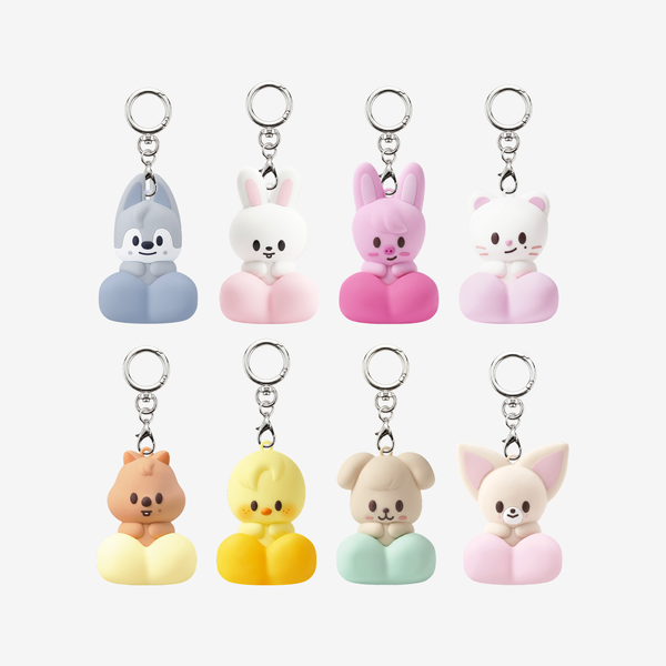 [Pre-order] Stray Kids - SKZOO SECRET CLICKER KEYRING / Stray Kids World Tour RUN IT