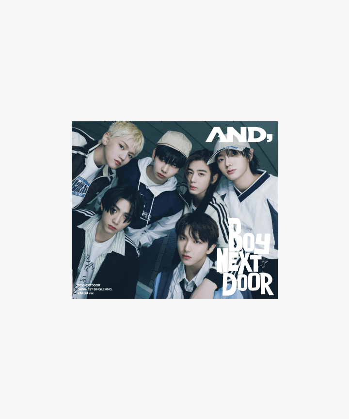 [POB] BOYNEXTDOOR - AND, / Japan 1st Single (Limited Edition)