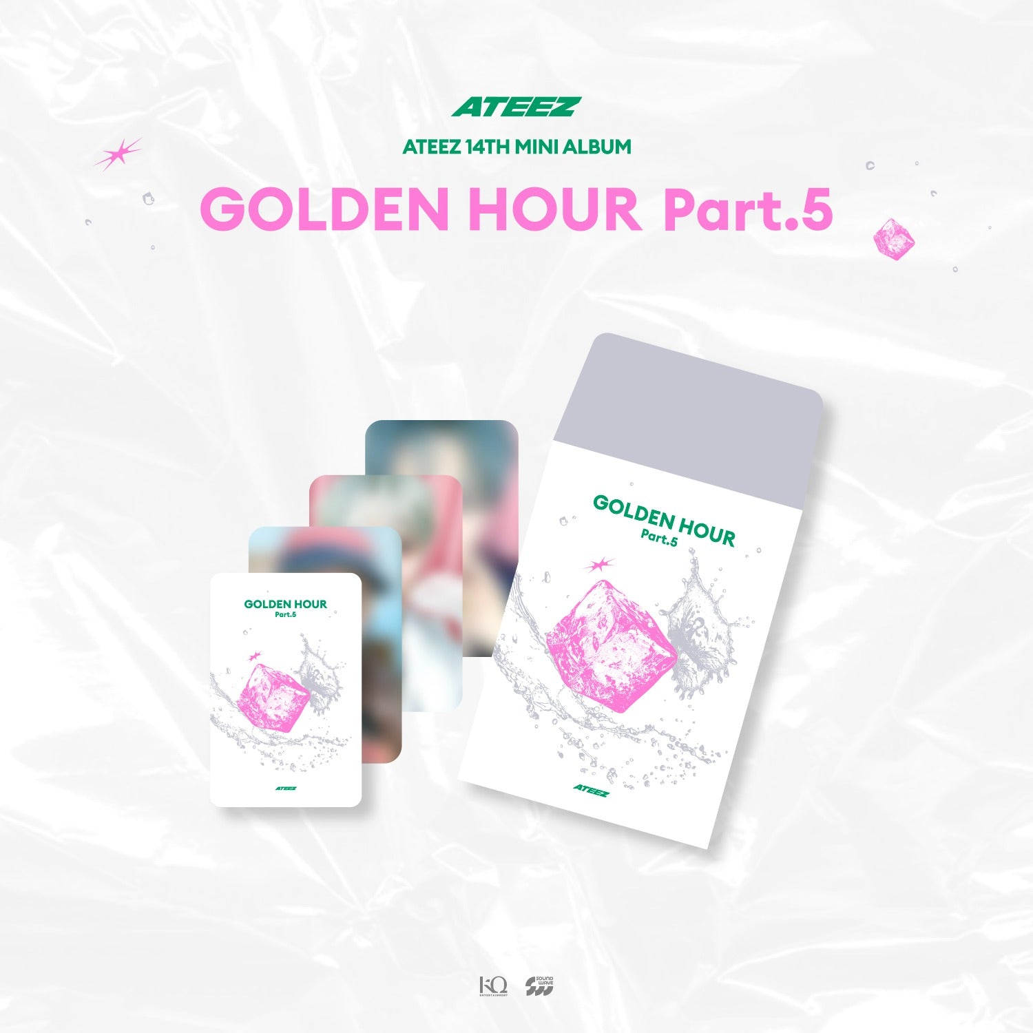 [Pre-order] ATEEZ - RANDOM TRADING CARD/ GOLDEN HOUR : Part.5 POP-UP STORE MD