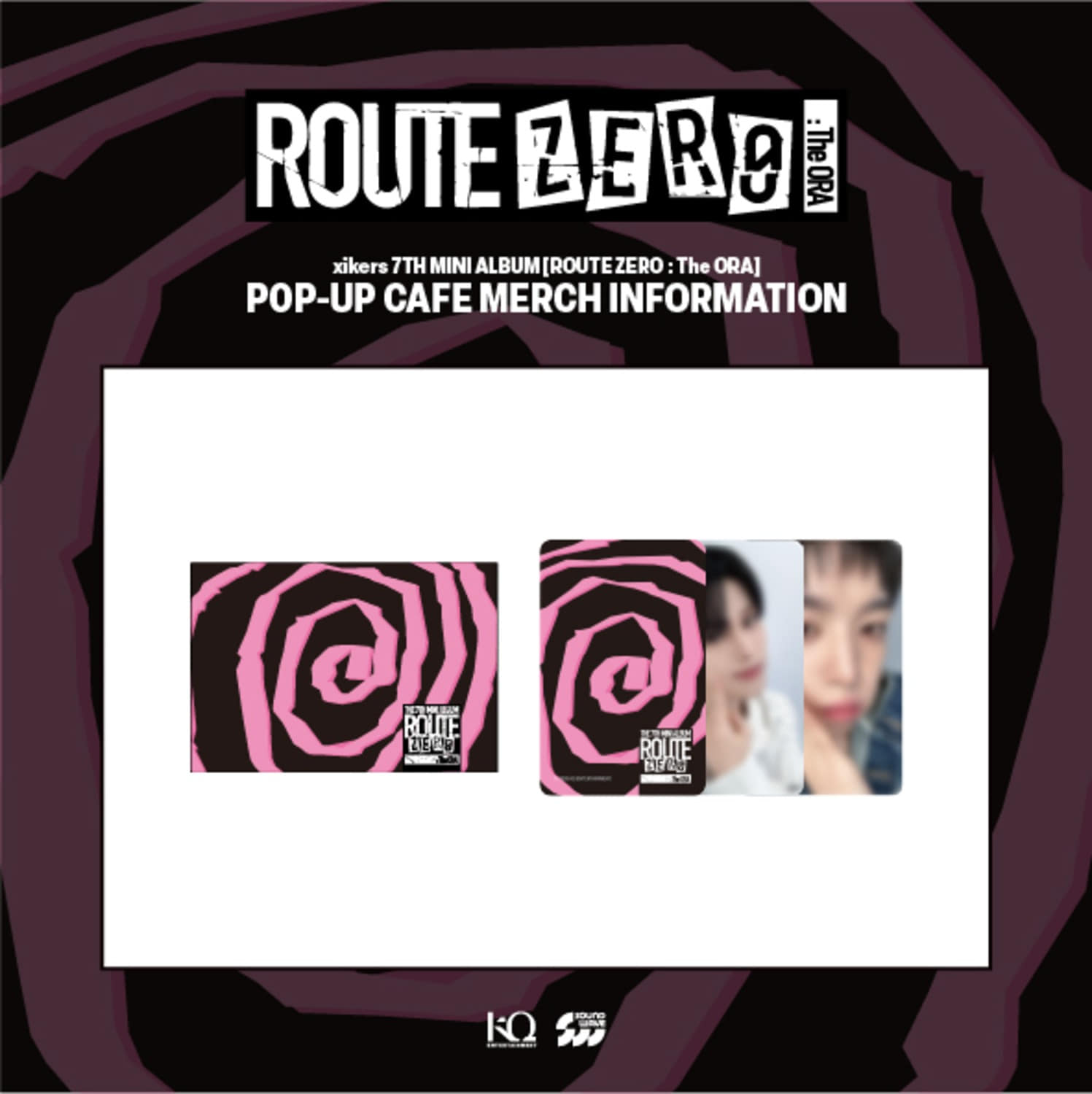 [Pre-order] xikers - RANDOM TRADING CARD / POP-UP STORE [ROUTE ZERO: The ORA] MD