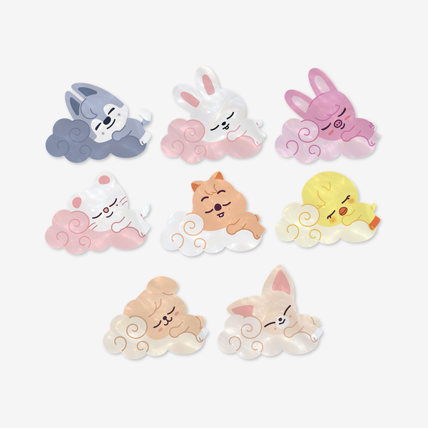 [Pre-order] Stray Kids - SKZOO ACRYLIC HAIR CLIP / Stray Kids World Tour RUN IT