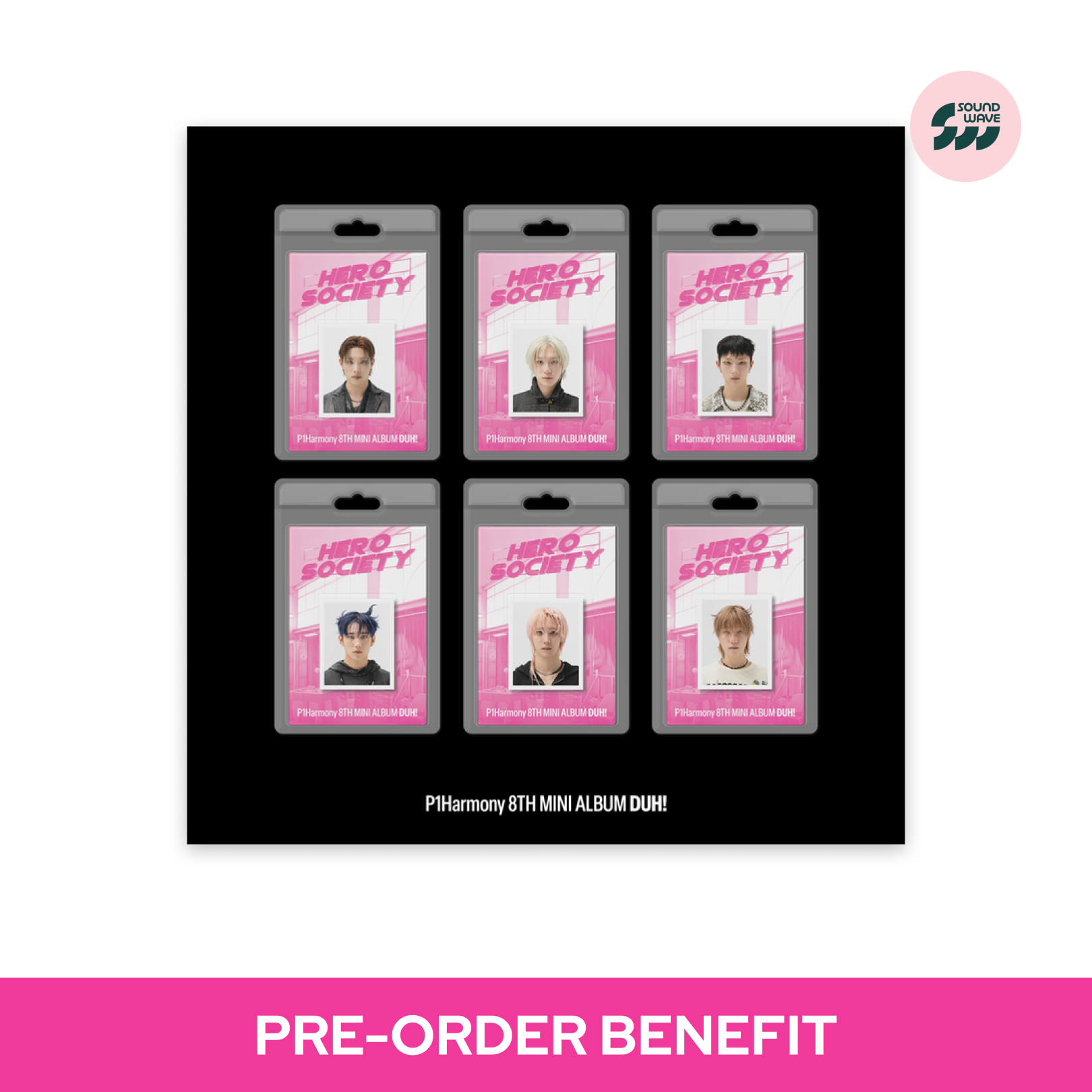 P1Harmony - DUH! / 8th Mini Album (FaNCy ver.)