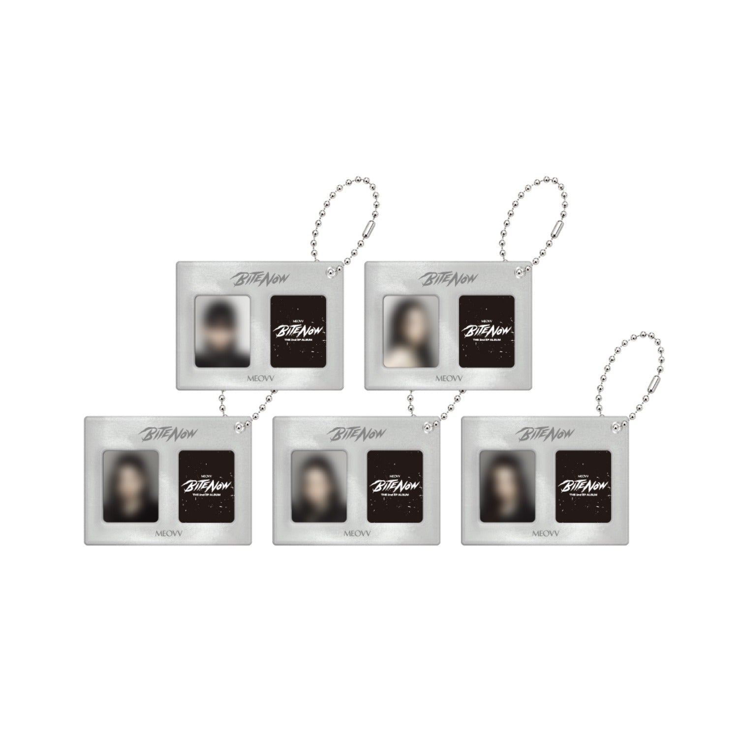 [Pre-order] MEOVV - ID PHOTO KEYRING / THE 2nd EP ALBUM [BITE NOW] POP-UP MD