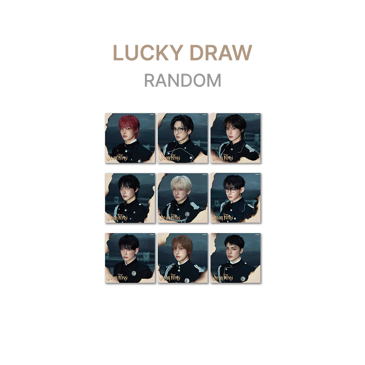 [POB] [LUCKY DRAW] &TEAM - 3rd EP 『We on Fire』 (SOLO EDITION ver.)