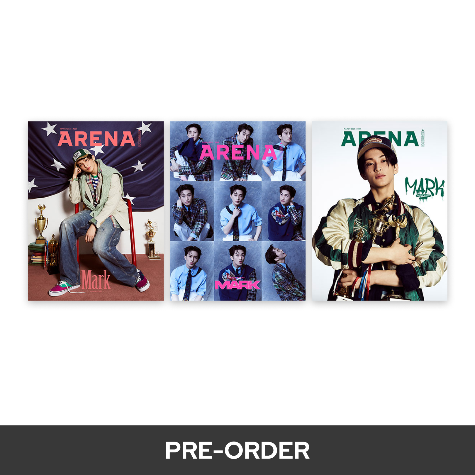 ARENA HOMME+ [2025.03] (COVER : NCT MARK)