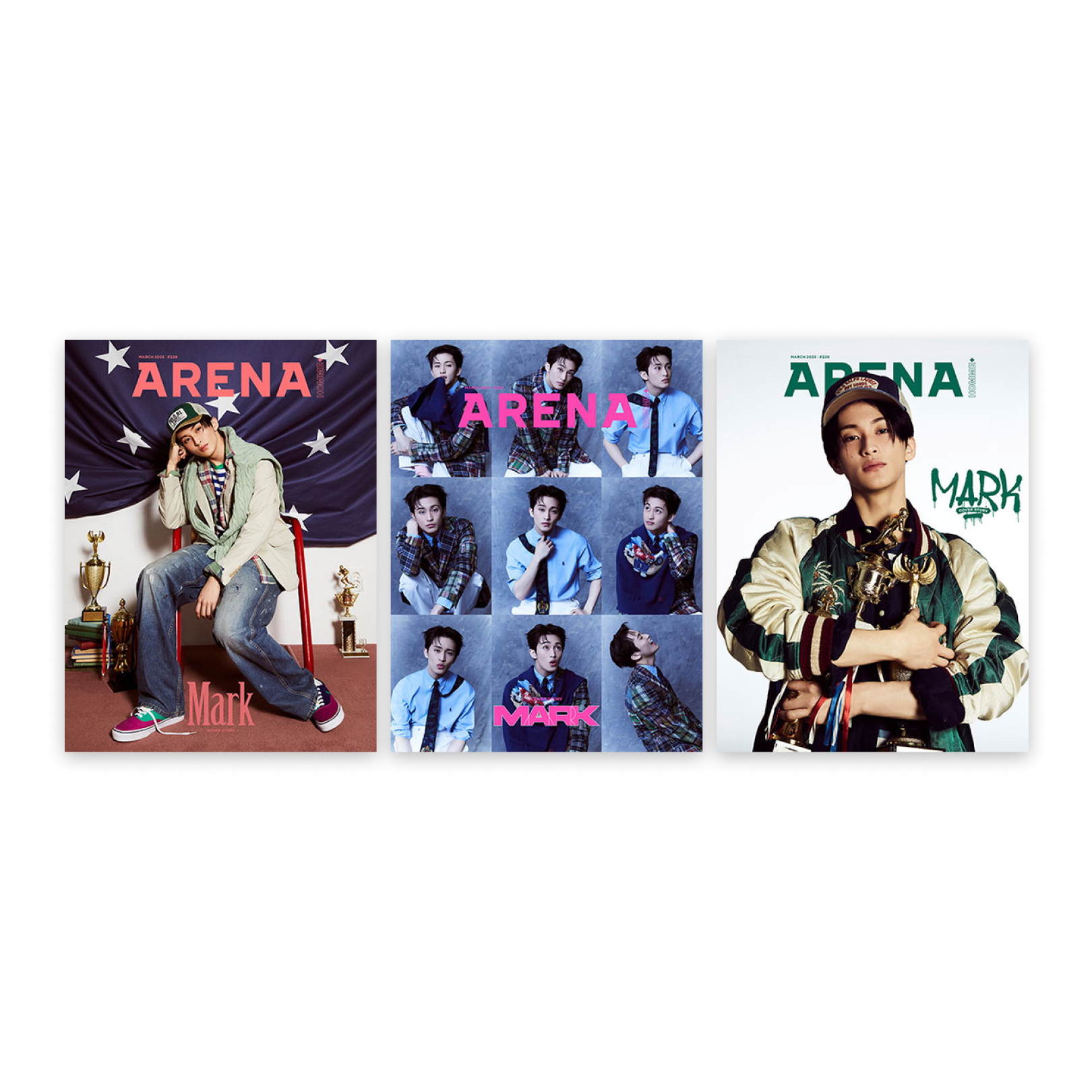 ARENA HOMME+ [2025.03] (COVER : NCT MARK)