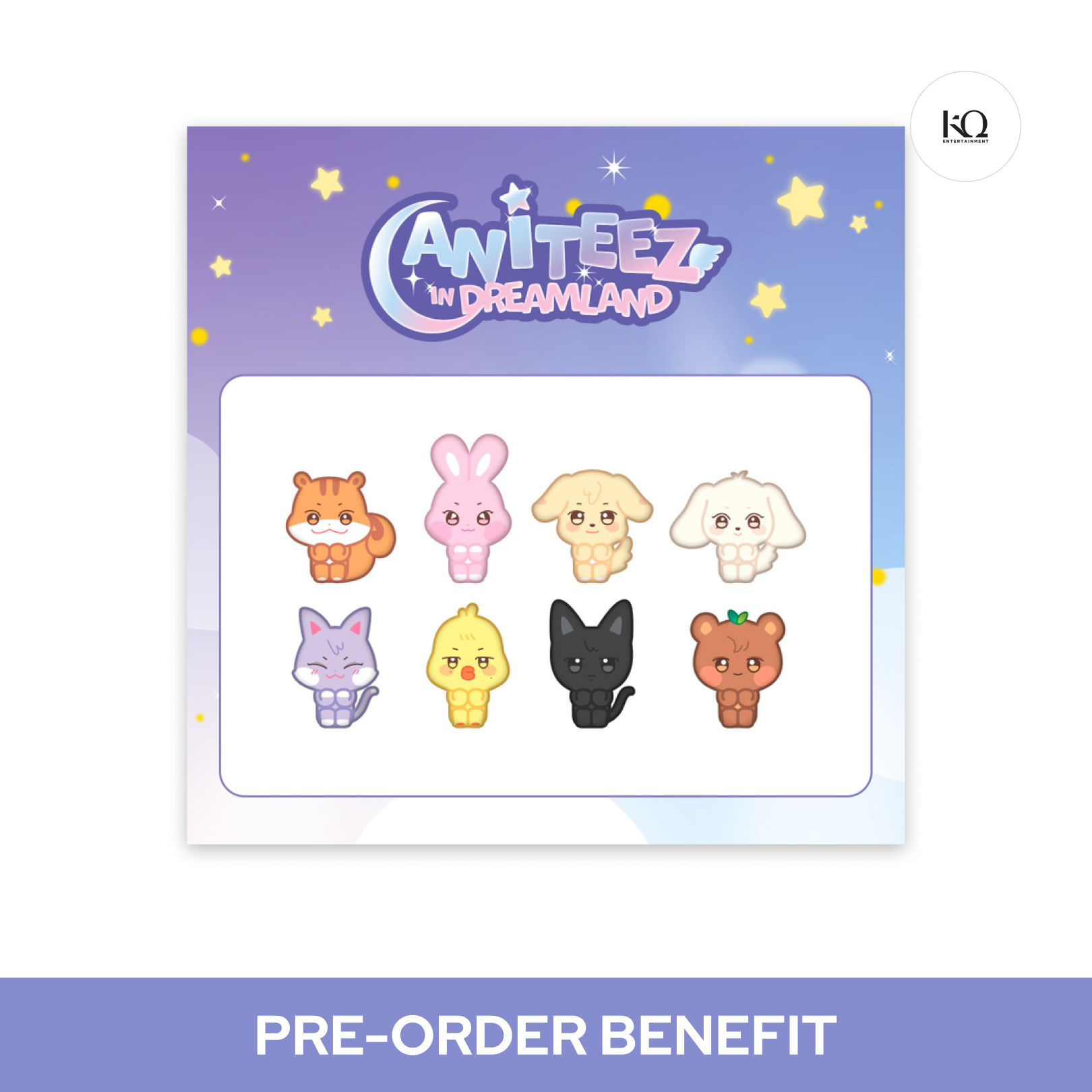 ATEEZ - MINI FIGURE / 'ANITEEZ in DREAMLAND' OFFICIAL MERCH
