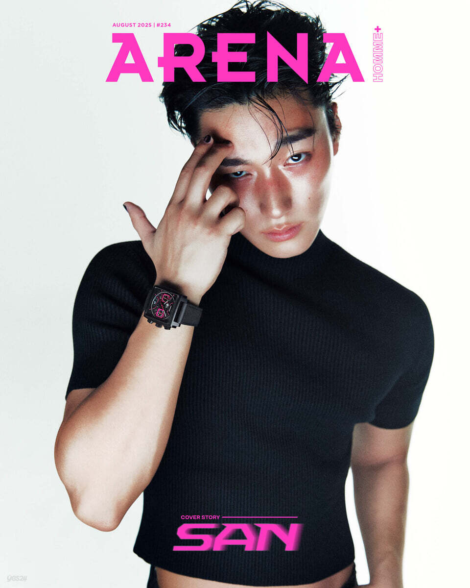 ARENA HOMME+ [2025.08] (COVER : ATEEZ SAN)