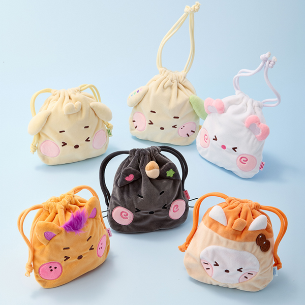 [Pre-order] NCT WISH - Wishnini Face String Pouch / 2026 Wishnini house