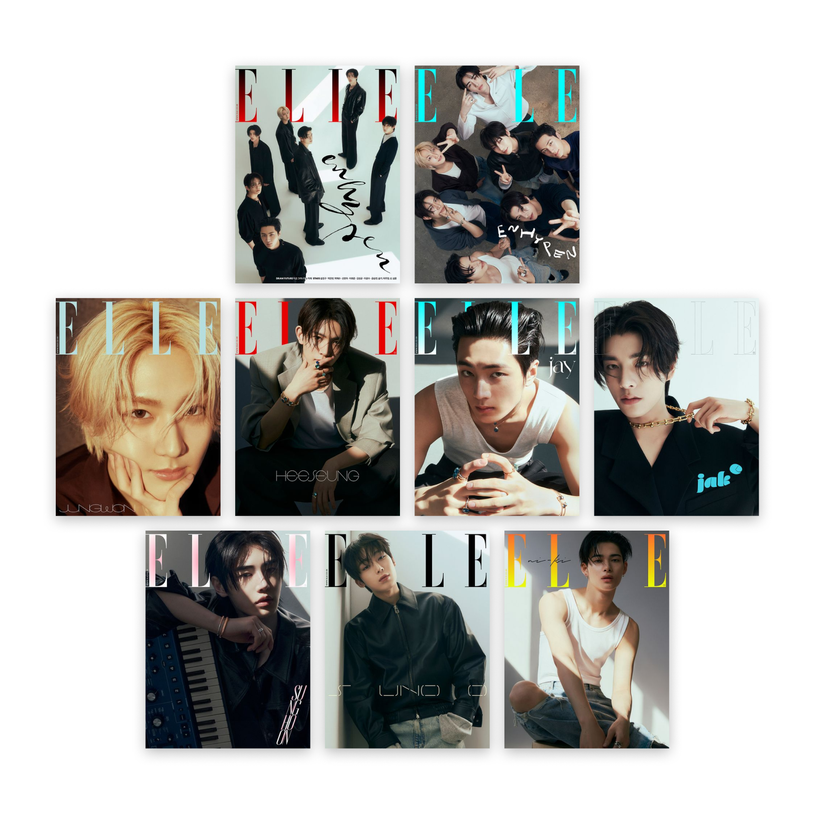 ELLE [2025.04] (COVER : ENHYPEN)
