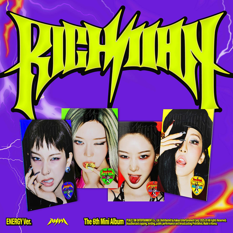aespa - Rich Man / 6th Mini Album (ENERGY Ver.)