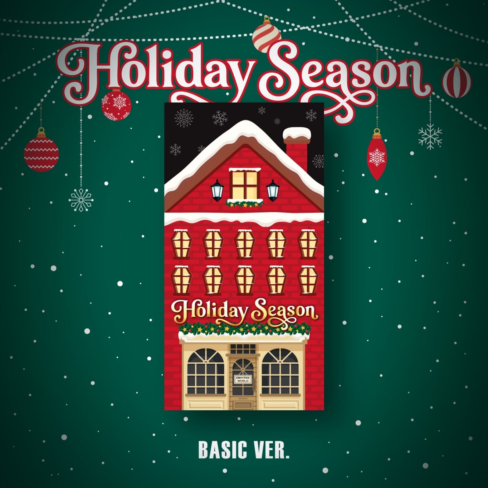 ENHYPEN WORLD COUPON CARD COLLECTION HOLIDAY SEASON BASIC ver.