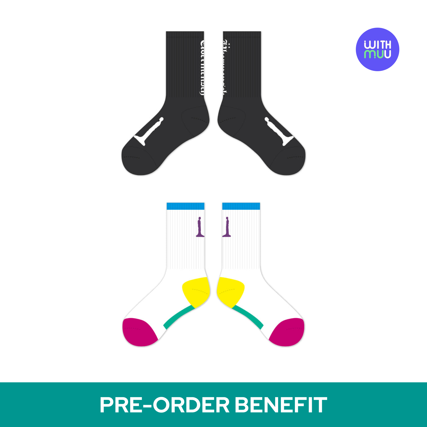 [POB] G-DRAGON - SOCKS / G-DRAGON 2025 WORLD TOUR IN KOREA OFFICIAL MD