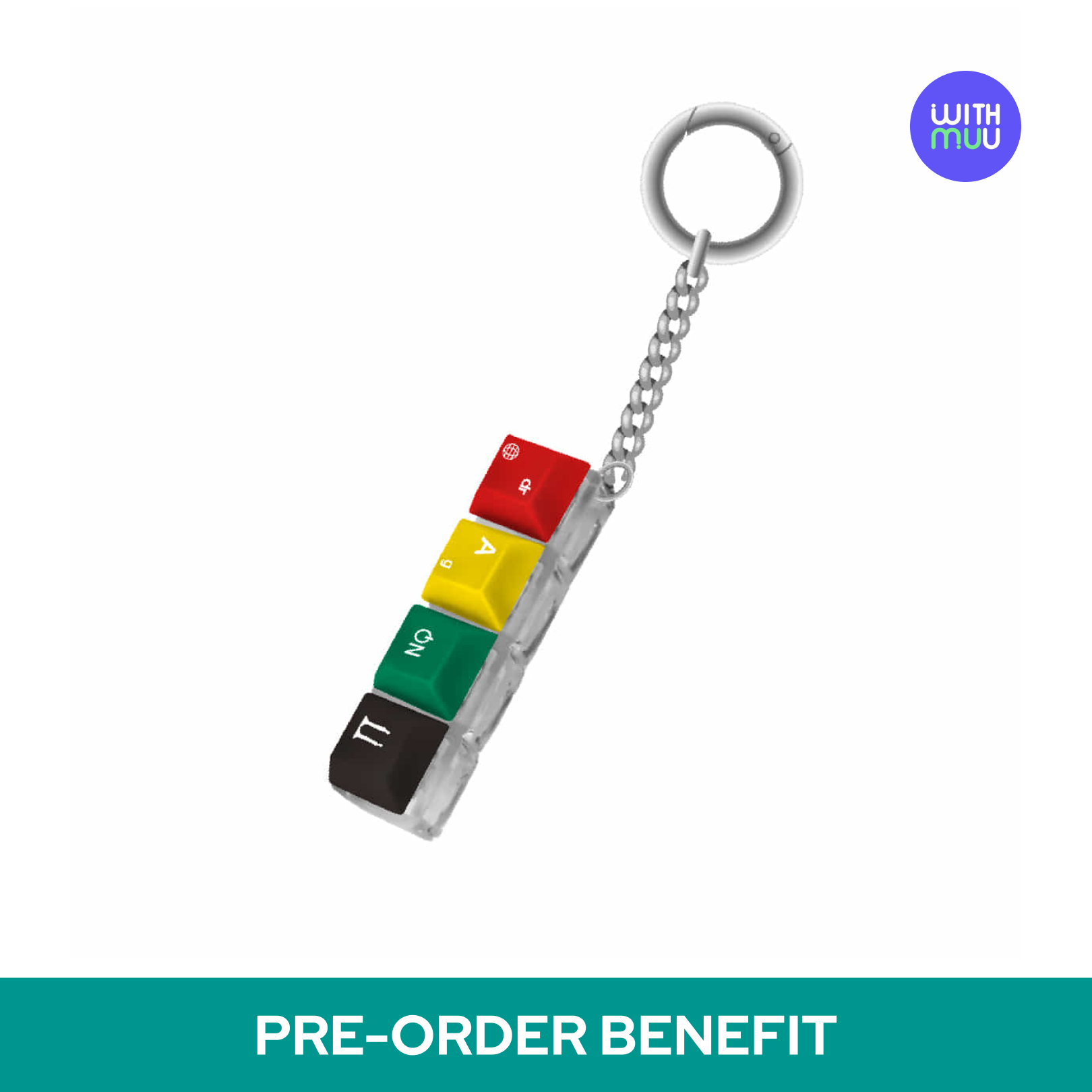 [POB] G-DRAGON - KEYCAP KEYRING / G-DRAGON 2025 WORLD TOUR IN KOREA OFFICIAL MD