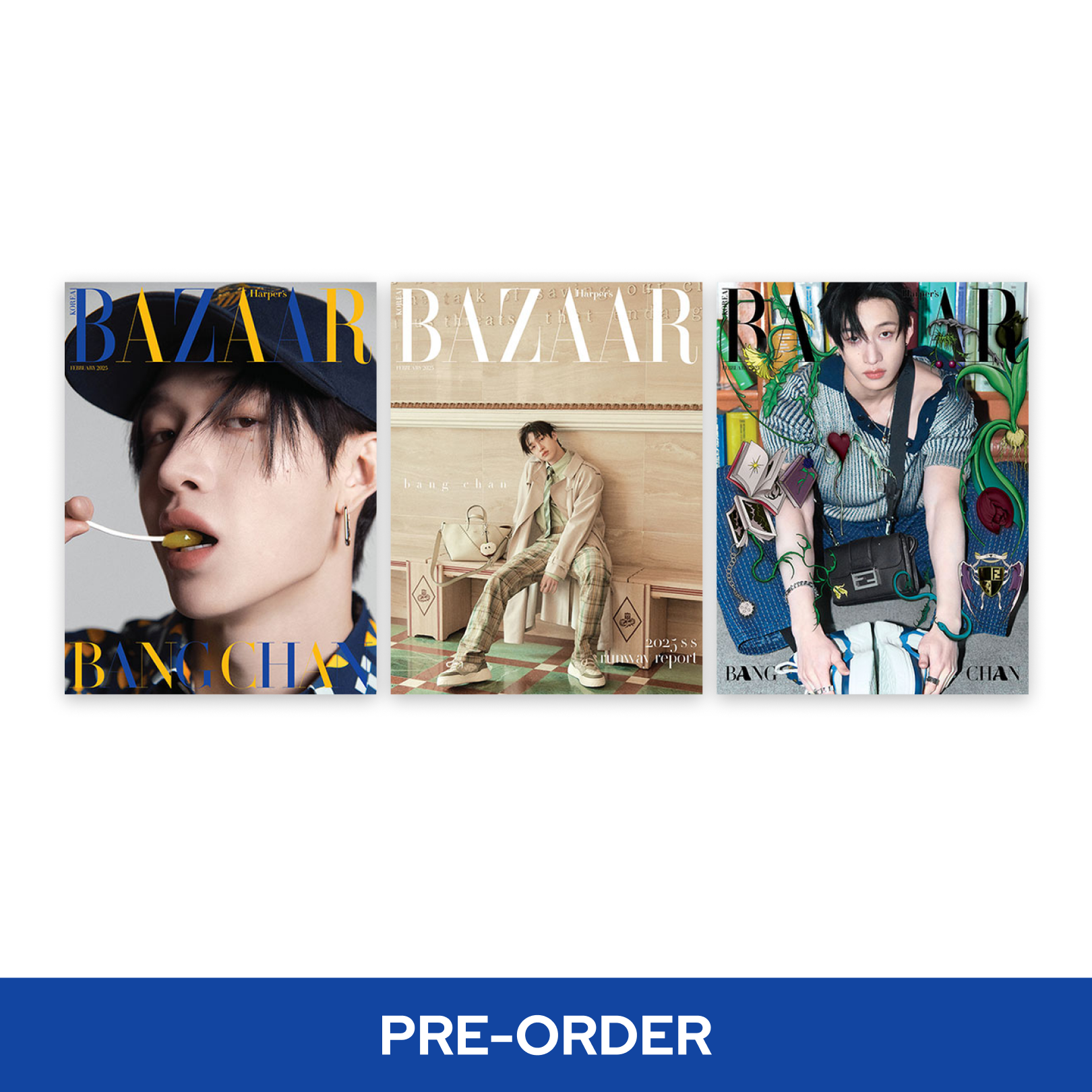 HARPER'S BAZAAR [2025.02] (COVER : Stray Kids BANG CHAN)