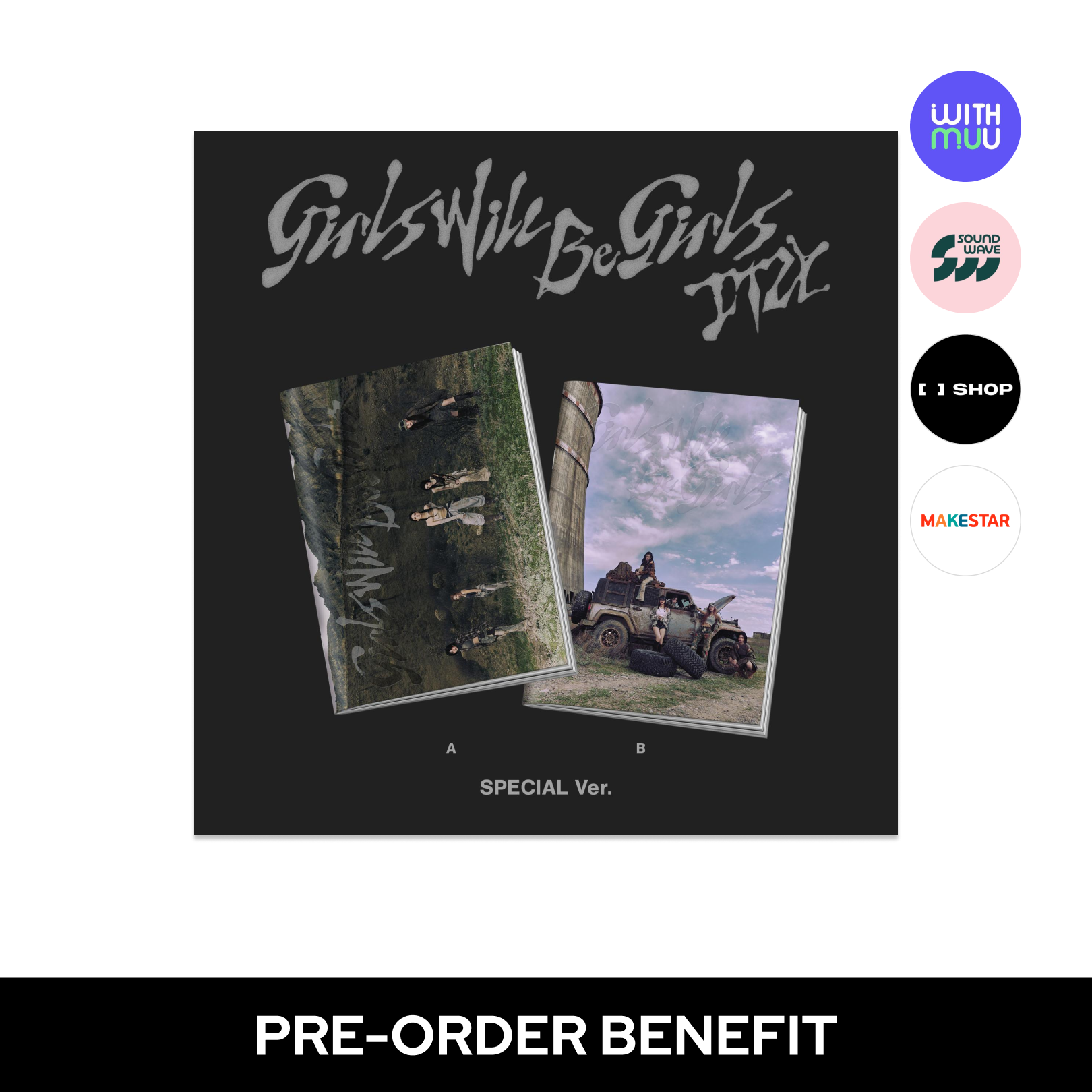 ITZY - Girls Will Be Girls / 10th Mini Album (SPECIAL EDITION)