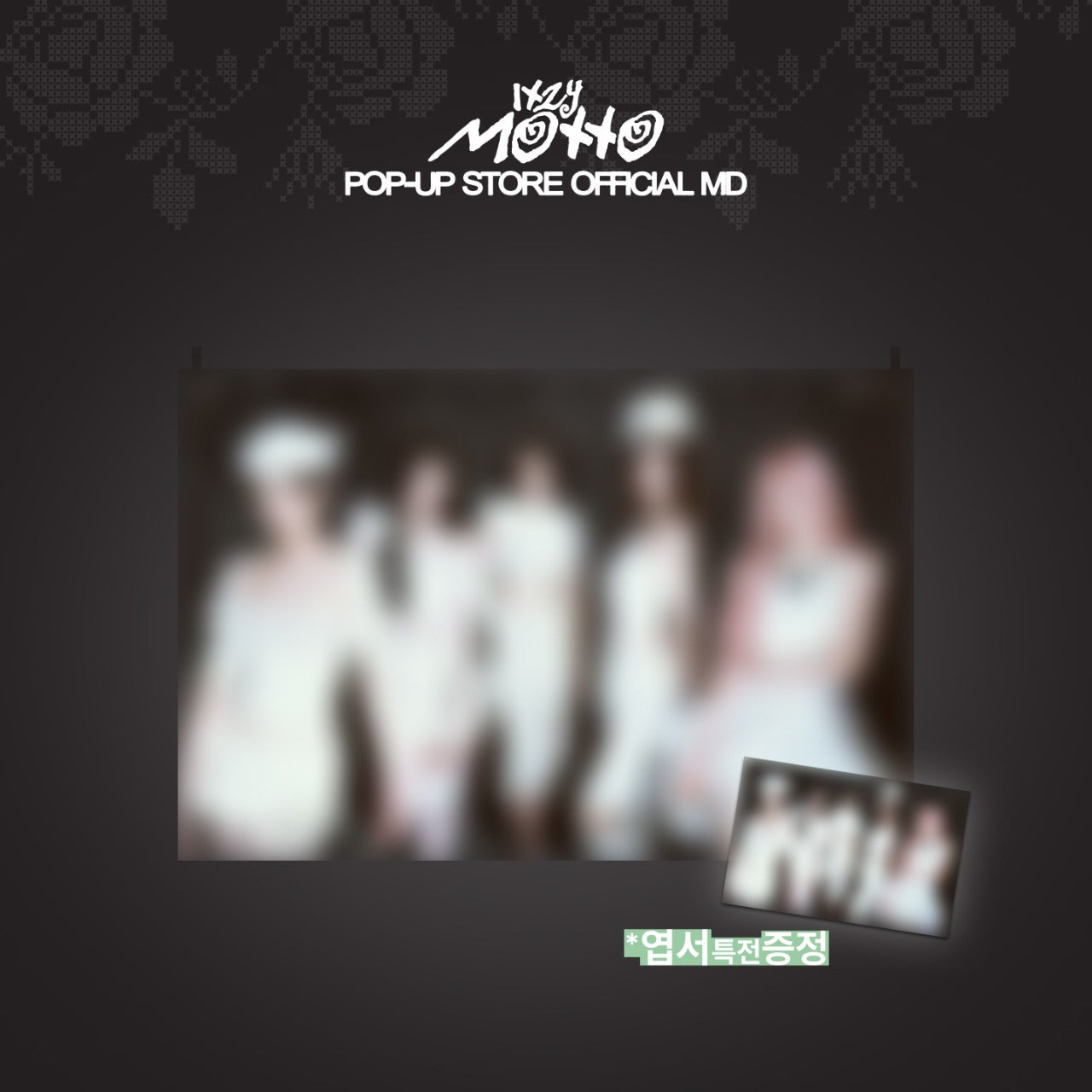 [Pre-order] ITZY - CHIFFON FABRIC POSTER / [Motto] POP-UP OFFICIAL MD