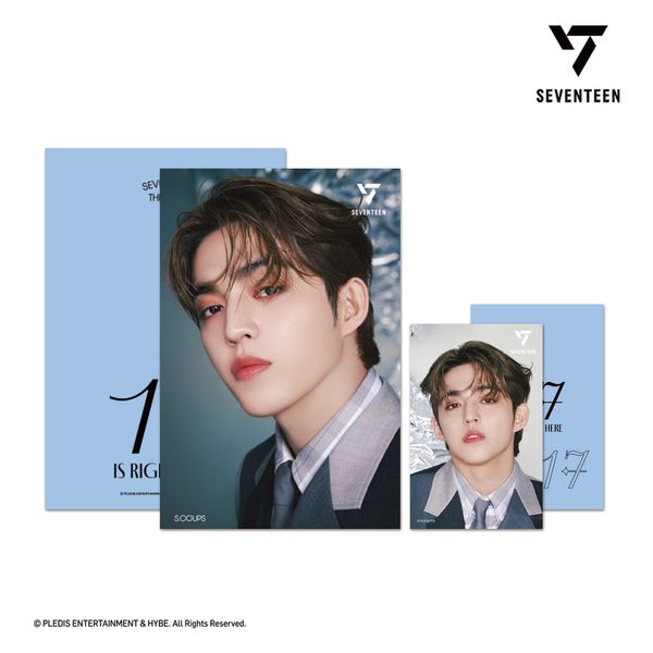 SEVENTEEN - 3D LENTICULAR POSTCARD / '17 IS RIGHT HERE' OFFICIAL MERCH