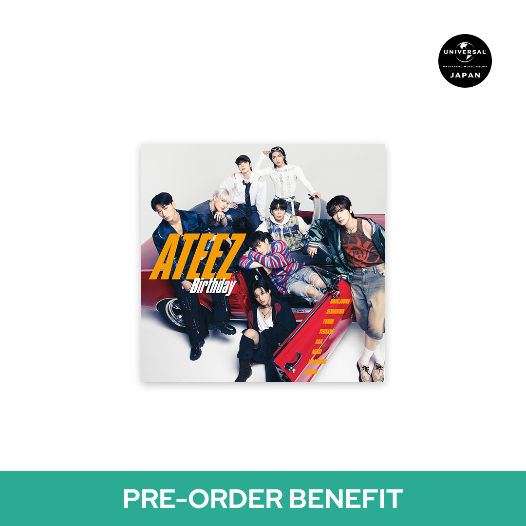 [POB] ATEEZ - Birthday / Japan 4th Single (Standard ver.)