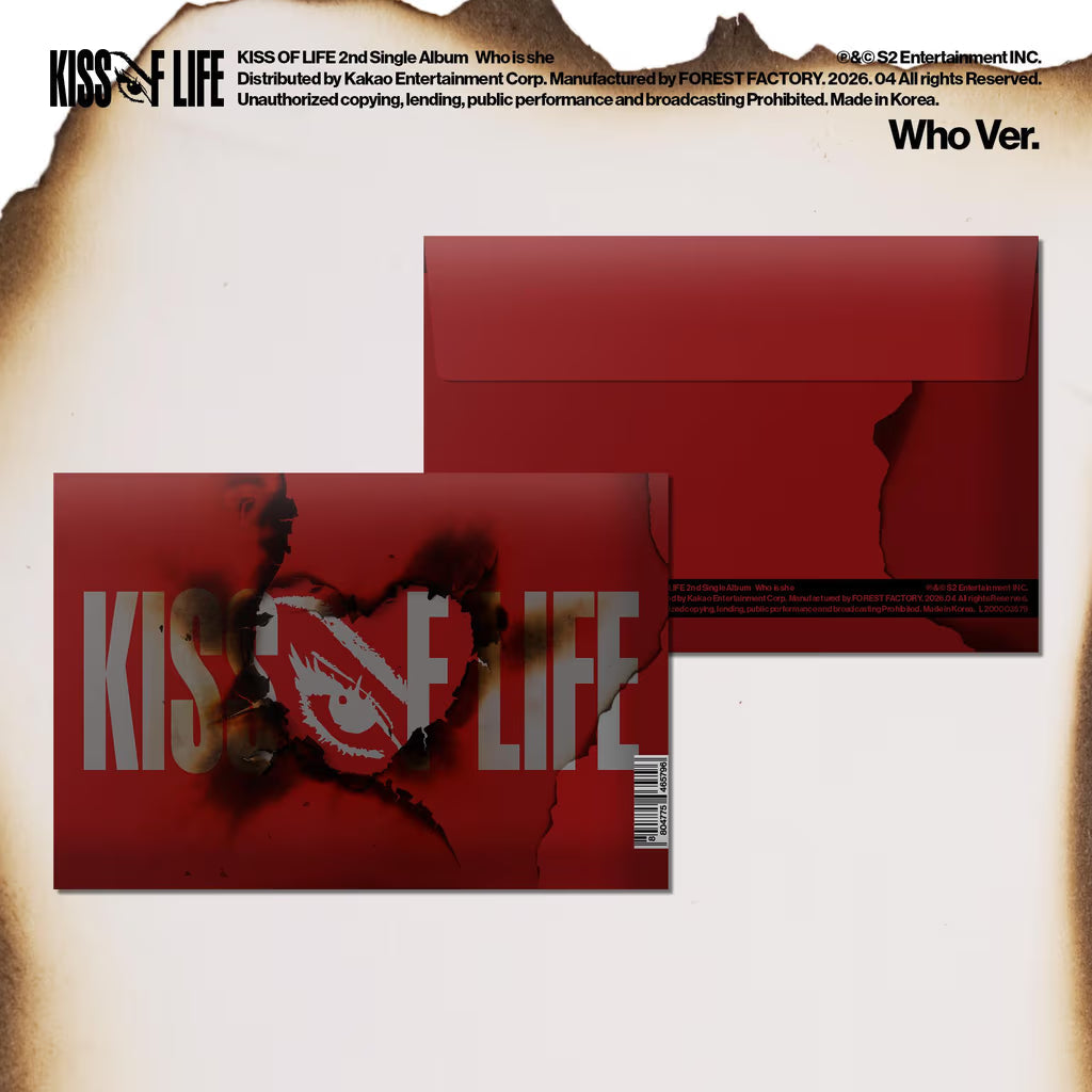 [Pre-order] KISS OF LIFE - Who is she / 2nd Single Album (Who Ver.)