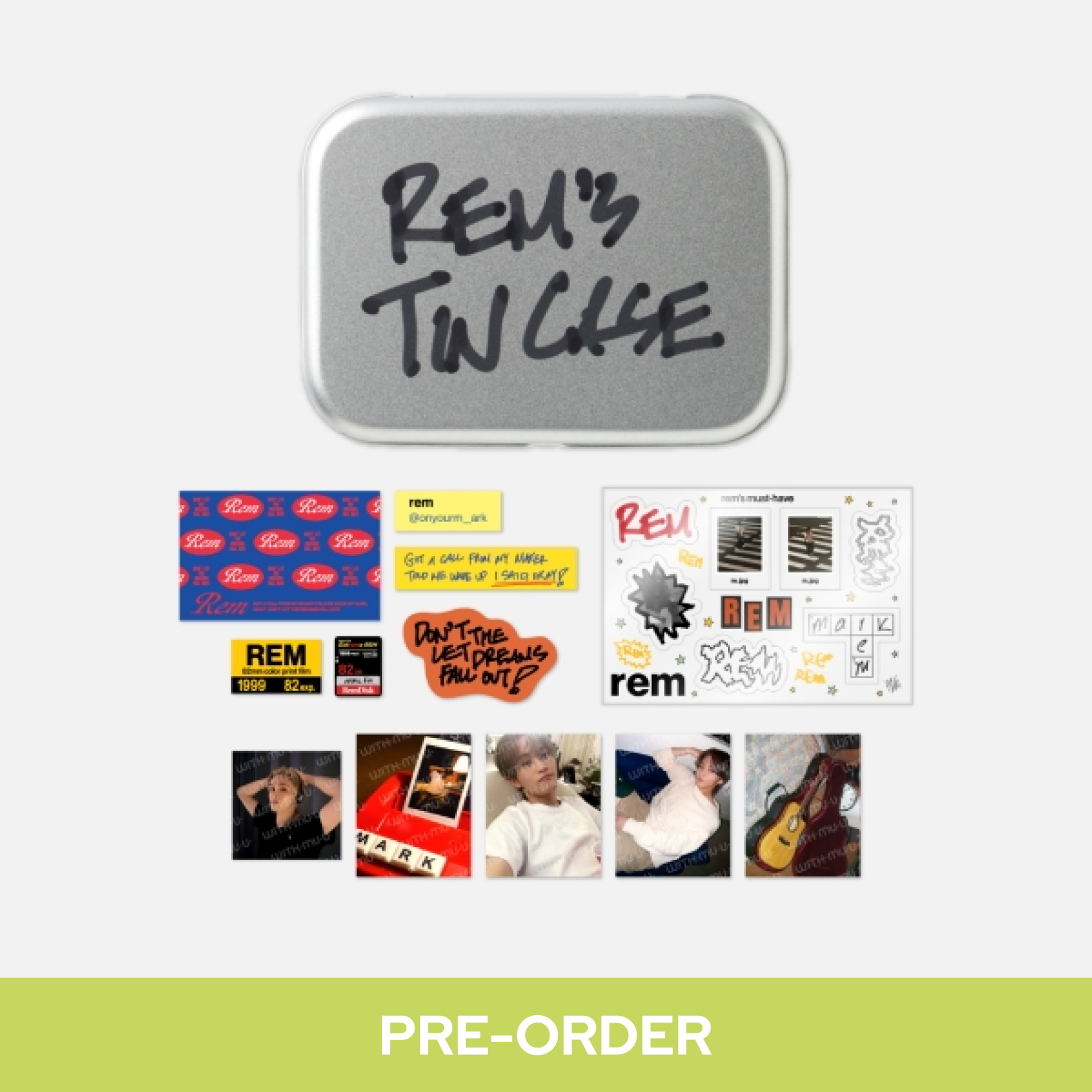 MARK - REM's TIN CASE / The 1st Album 'The Firstfruit' OFFICIAL MD