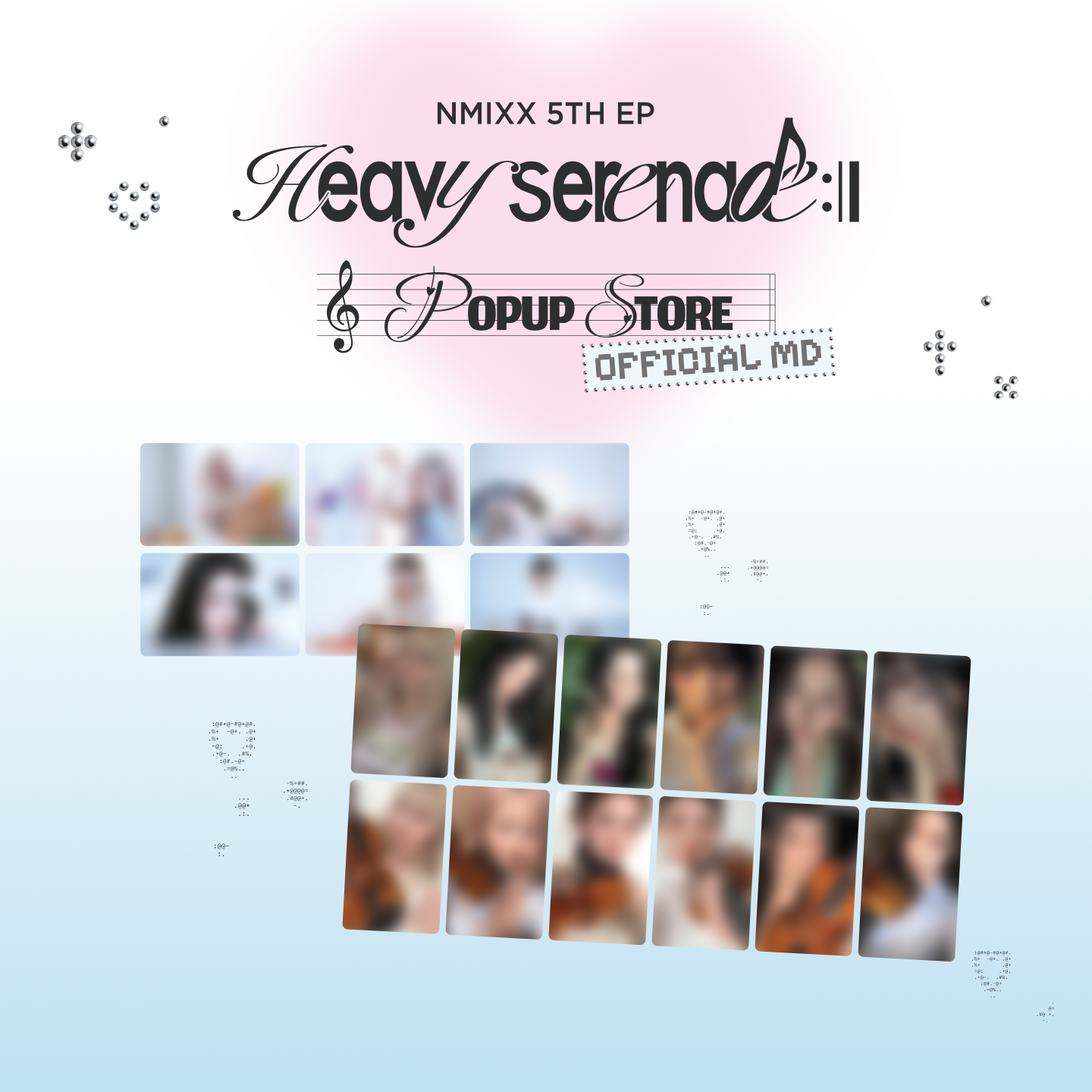 [Pre-order] NMIXX - LENTICULAR TRADING CARD  /[Heavy Serenade] POP-UP OFFICIAL MD