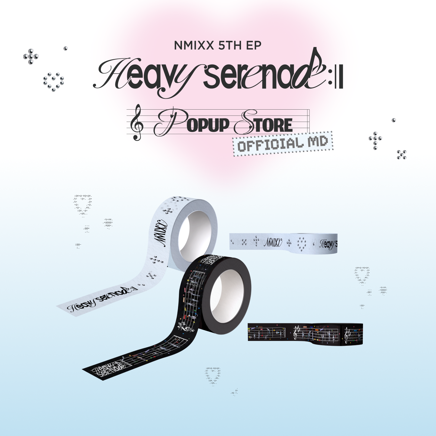 [Pre-order] NMIXX -  MASKING TAPE /[Heavy Serenade] POP-UP OFFICIAL MD