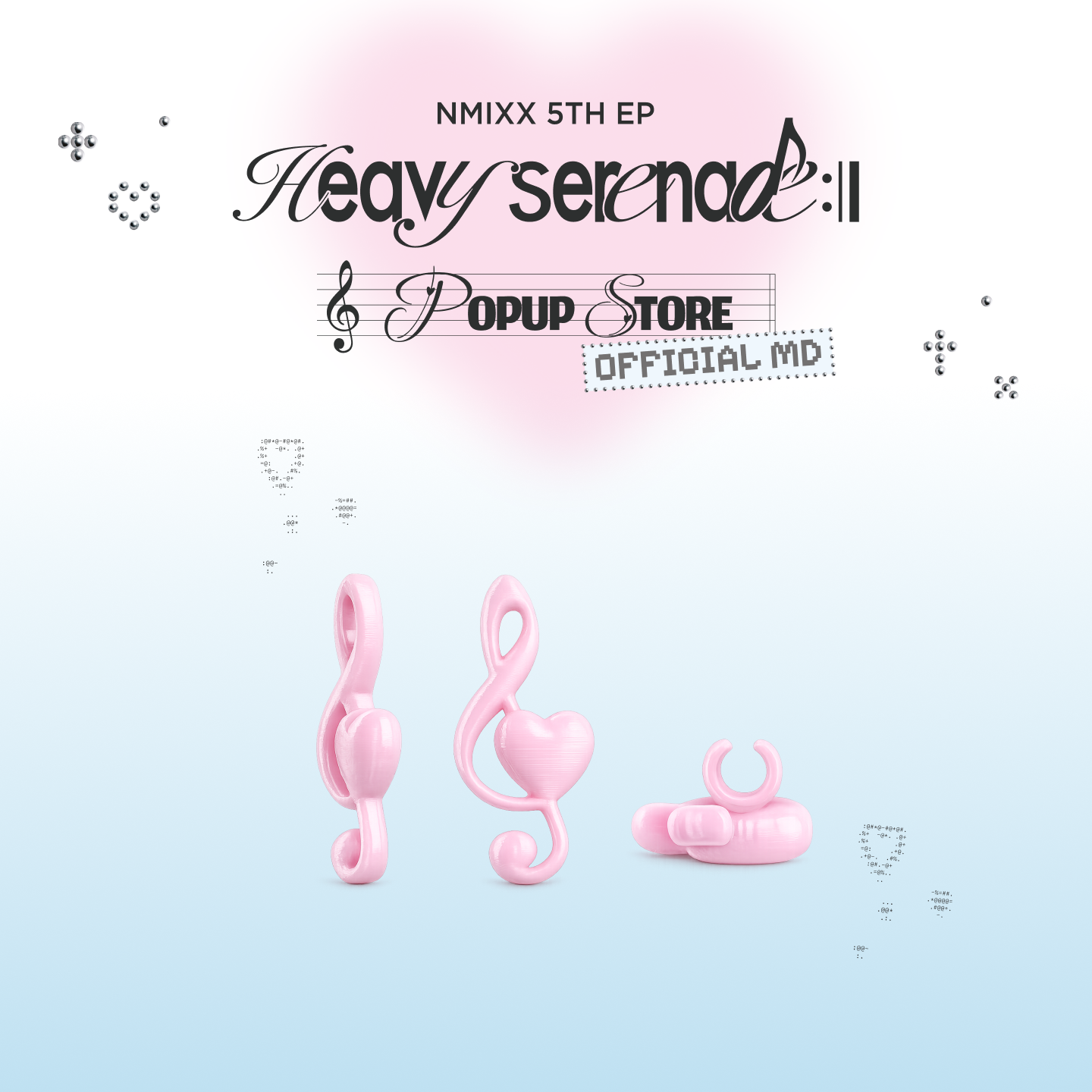 [Pre-order] NMIXX - WIRED EARPHONES ACCESSORIES /[Heavy Serenade] POP-UP OFFICIAL MD