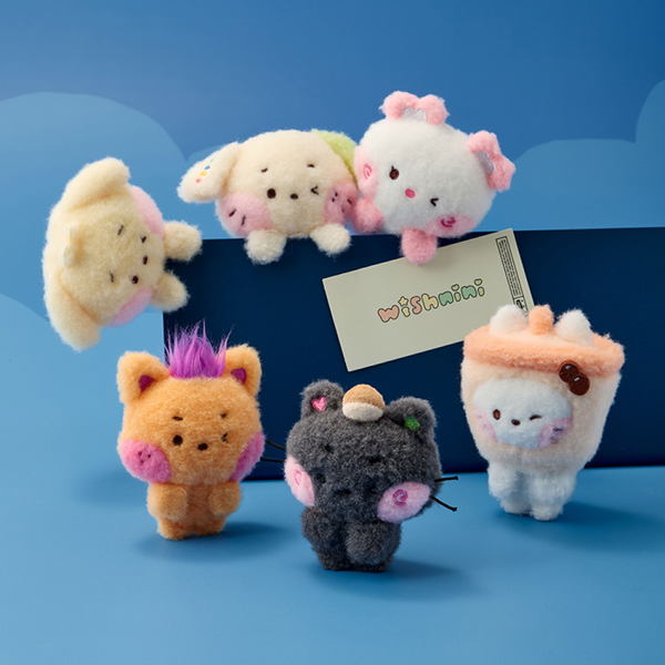 [Pre-order] NCT WISH - Wishnini Plush Magnet Holder / 2026 Wishnini house