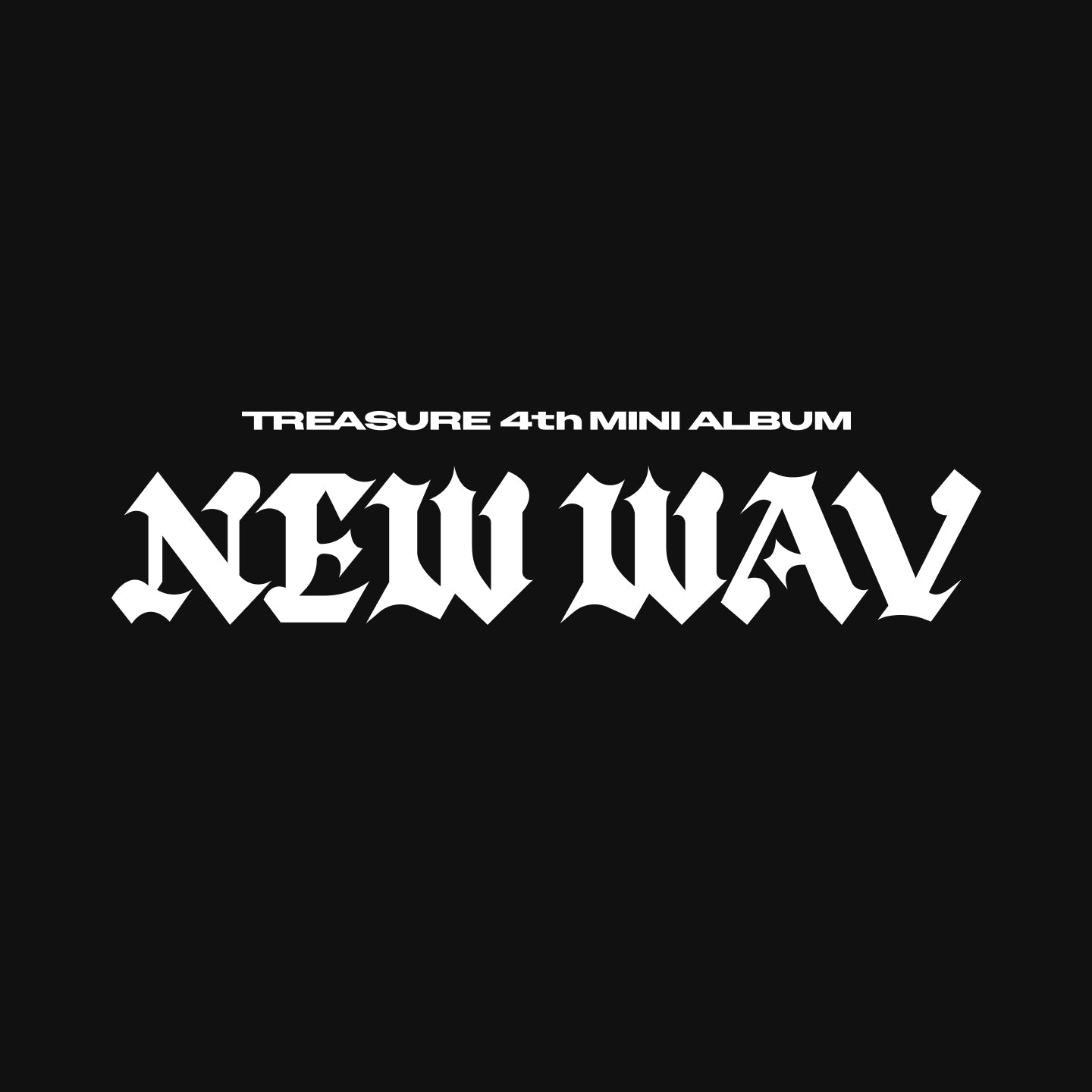 [POB] TREASURE - NEW WAV / 4th MINI ALBUM (RED VER.)