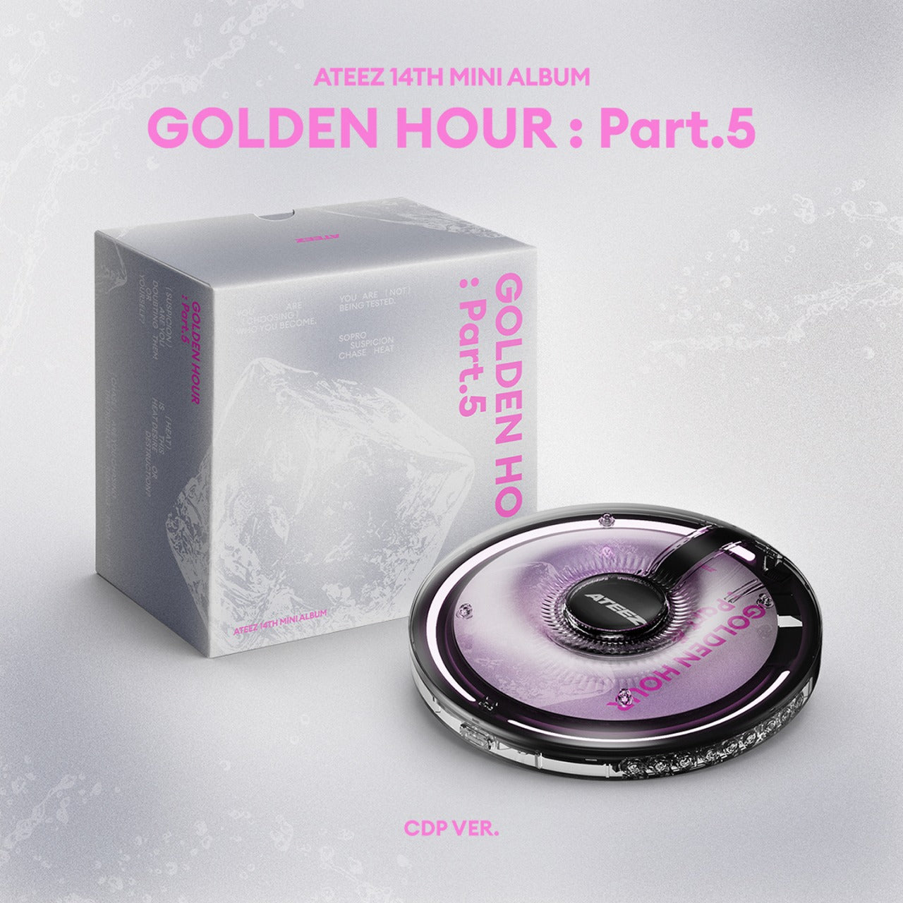 [POB] ATEEZ - GOLDEN HOUR : Part.5 / 14TH MINI ALBUM (CDP Ver.)