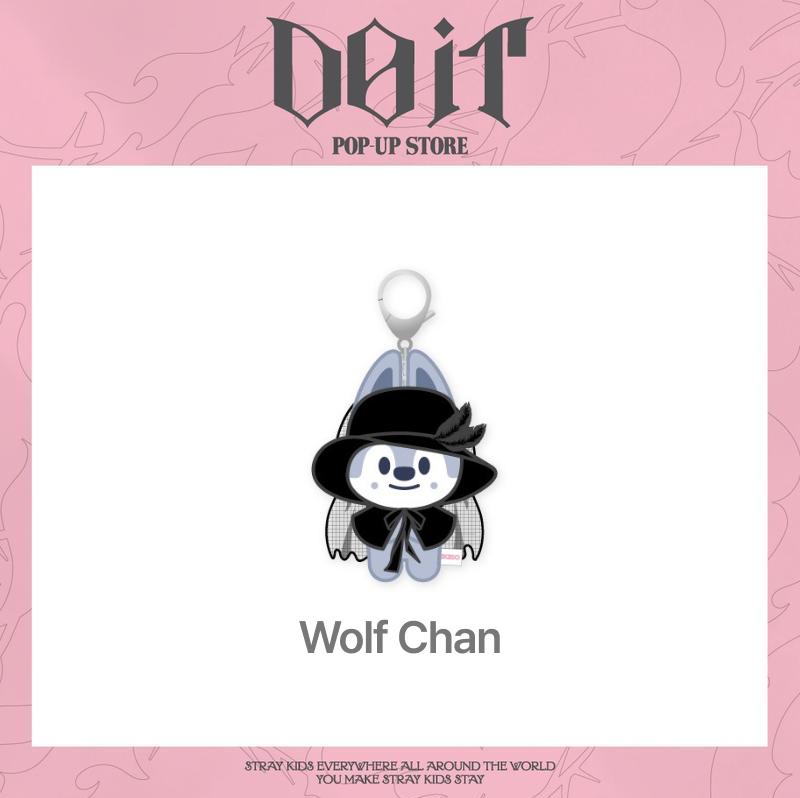 [Limited] Stray Kids - SKZOO COSTUME MAGNET PLUSH KEYRING / POP-UP STORE [DO IT] MD
