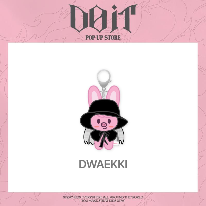 [Limited] Stray Kids - SKZOO COSTUME MAGNET PLUSH KEYRING / POP-UP STORE [DO IT] MD