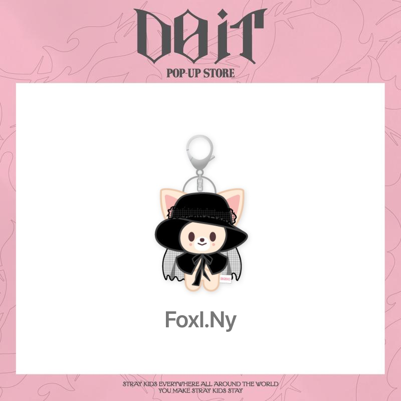 [Limited] Stray Kids - SKZOO COSTUME MAGNET PLUSH KEYRING / POP-UP STORE [DO IT] MD