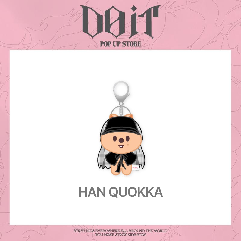 [Limited] Stray Kids - SKZOO COSTUME MAGNET PLUSH KEYRING / POP-UP STORE [DO IT] MD