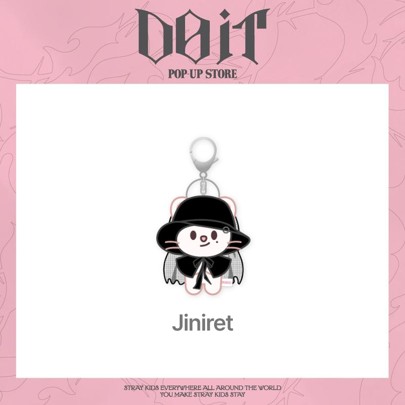 [Limited] Stray Kids - SKZOO COSTUME MAGNET PLUSH KEYRING / POP-UP STORE [DO IT] MD
