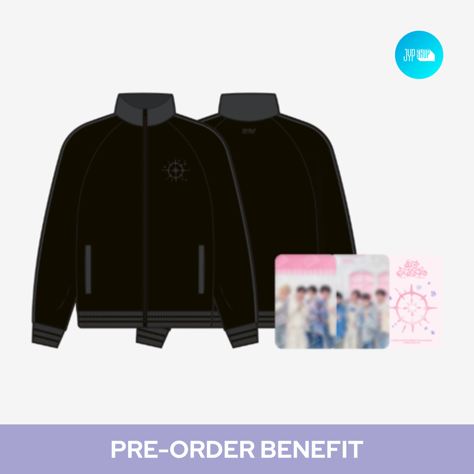 [POB] Stray Kids - TRACK JACKET / [SKZ 5'CLOCK] OFFICIAL MERCH