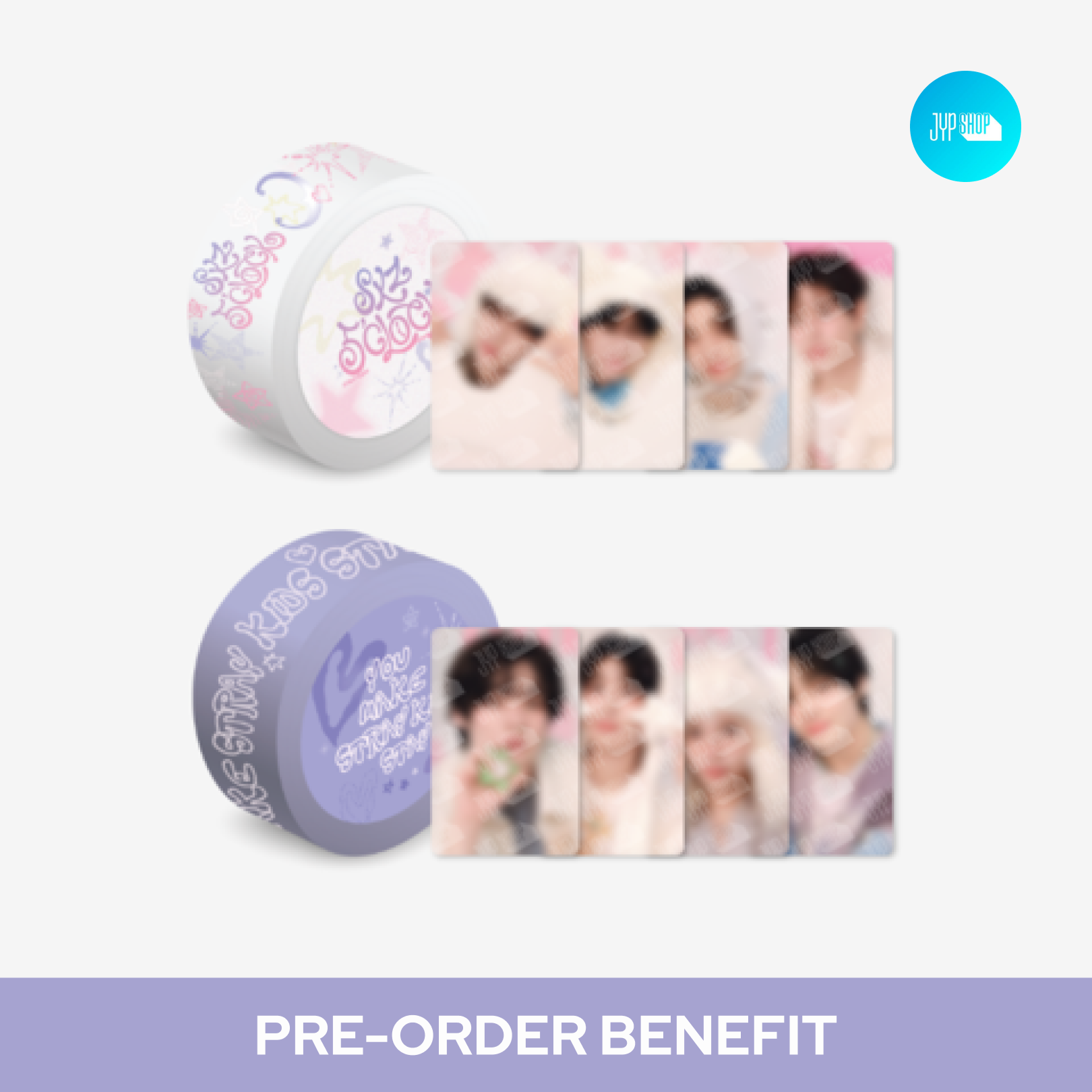 [POB] Stray Kids - BOX TAPE SET / [SKZ 5'CLOCK] OFFICIAL MERCH