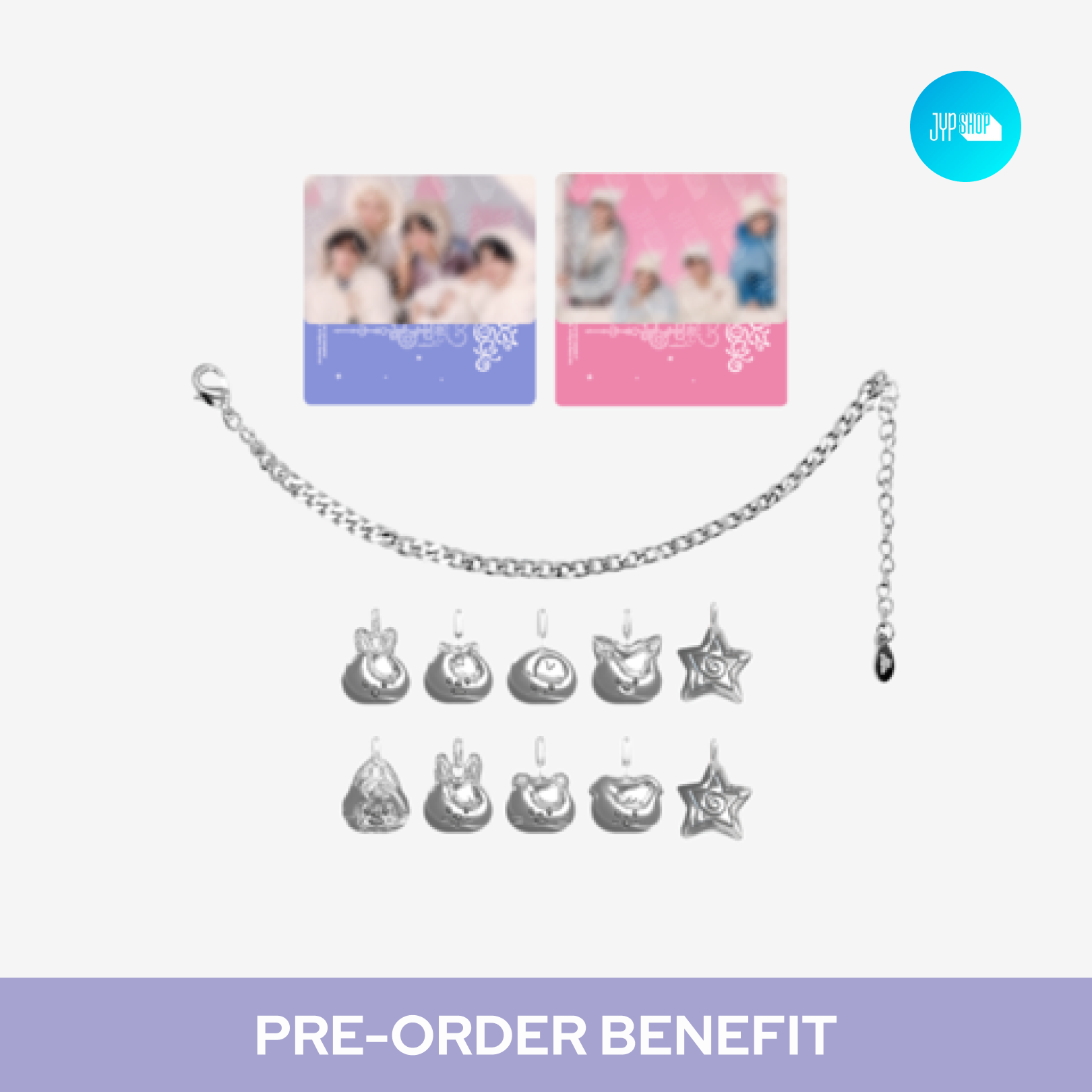 [POB] Stray Kids - CUSTOM BRACELET / [SKZ 5'CLOCK] OFFICIAL MERCH