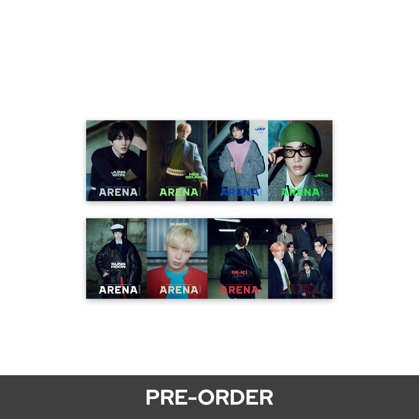 ARENA HOMME+ [2024.10] (Cover : ENHYPEN)