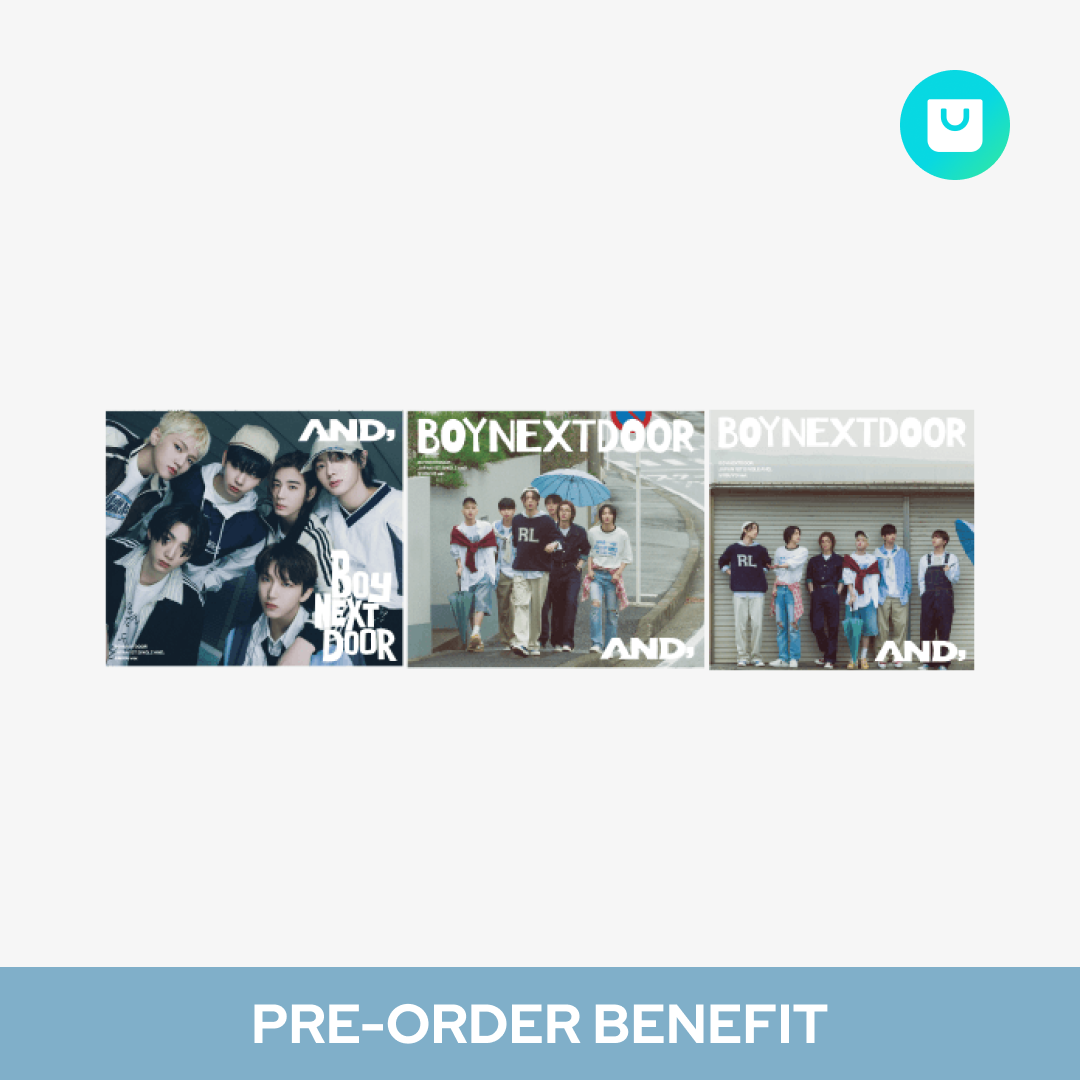 [POB] BOYNEXTDOOR - AND, / Japan 1st Single (BUNDLE SET)