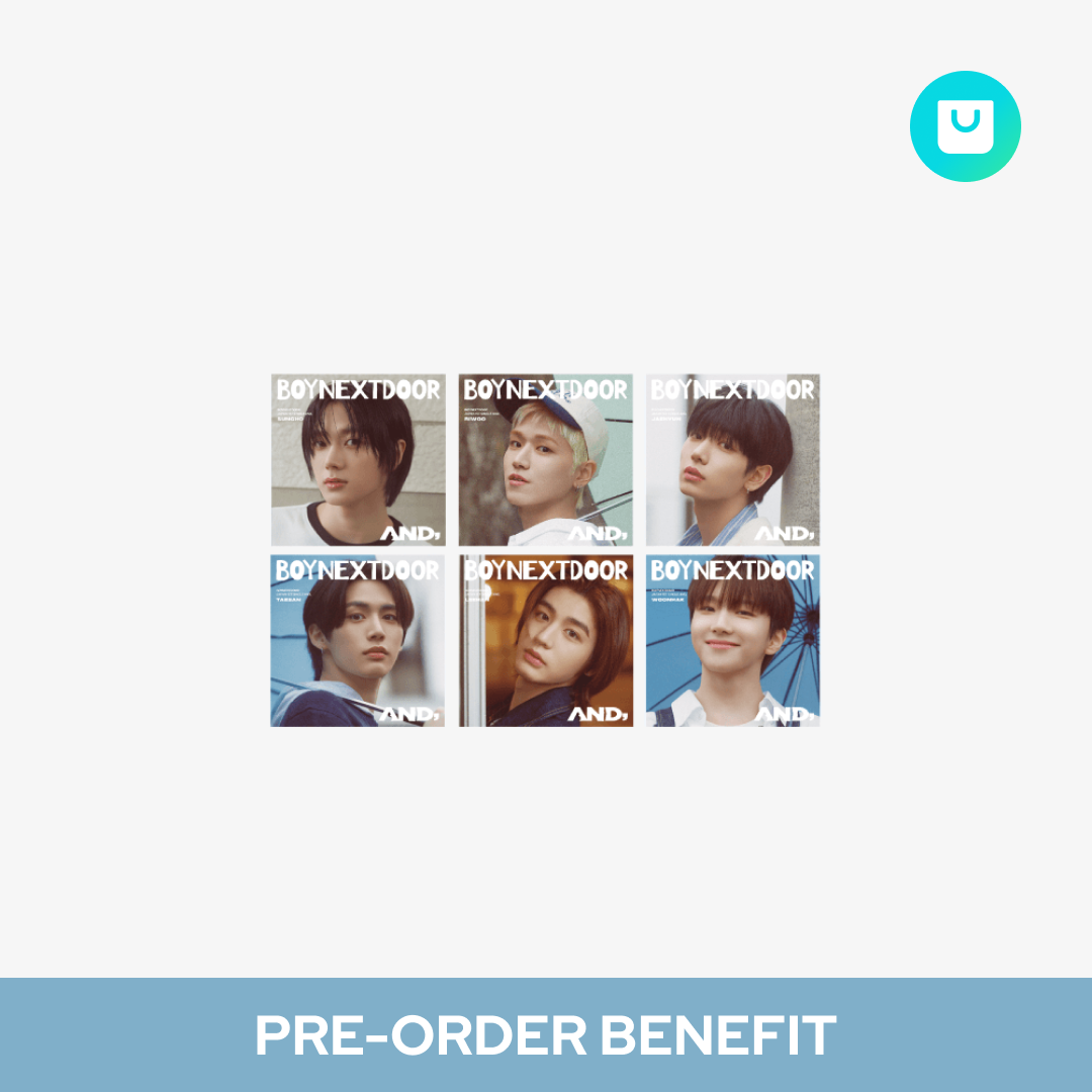[POB] BOYNEXTDOOR - AND, / Japan 1st Single (Solo Jacket ver.)