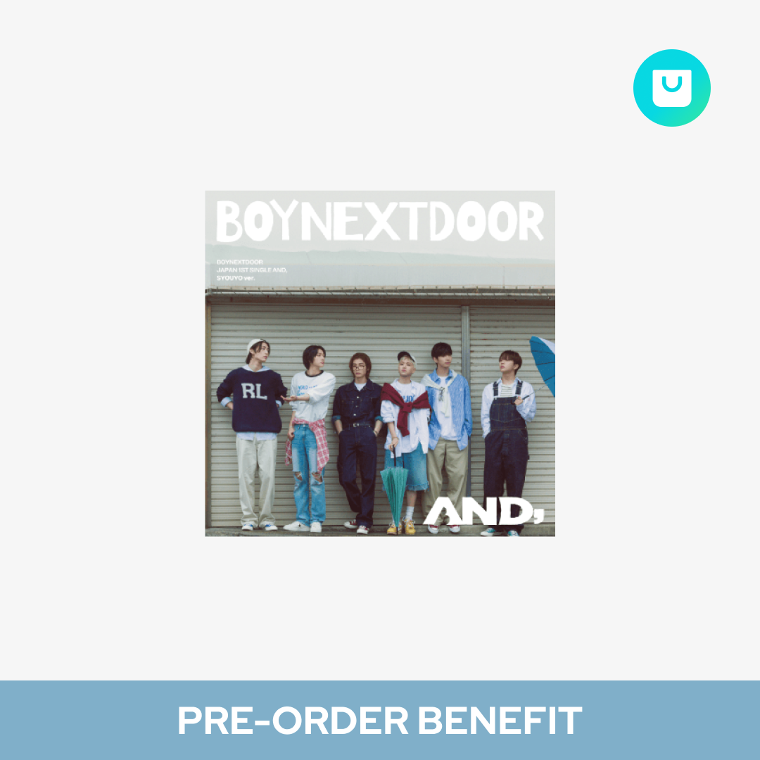 [POB] BOYNEXTDOOR - AND, / Japan 1st Single (Standard ver.)