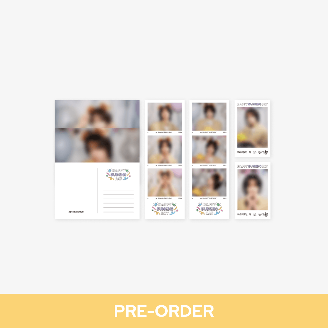 BOYNEXTDOOR - PHOTO SET / HAPPY SUNGHO DAY