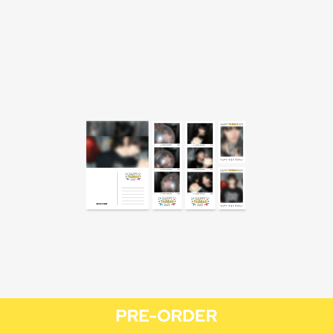 BOYNEXTDOOR - PHOTO SET / HAPPY TAESAN DAY