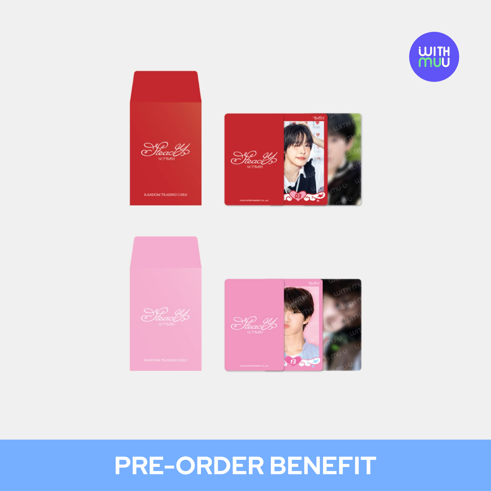 [Easter Clearance] NCT WISH - RANDOM TRADING CARD SET / 2024 NCT WISH [LET’S GO STEADY] 1st OFFICIAL MD