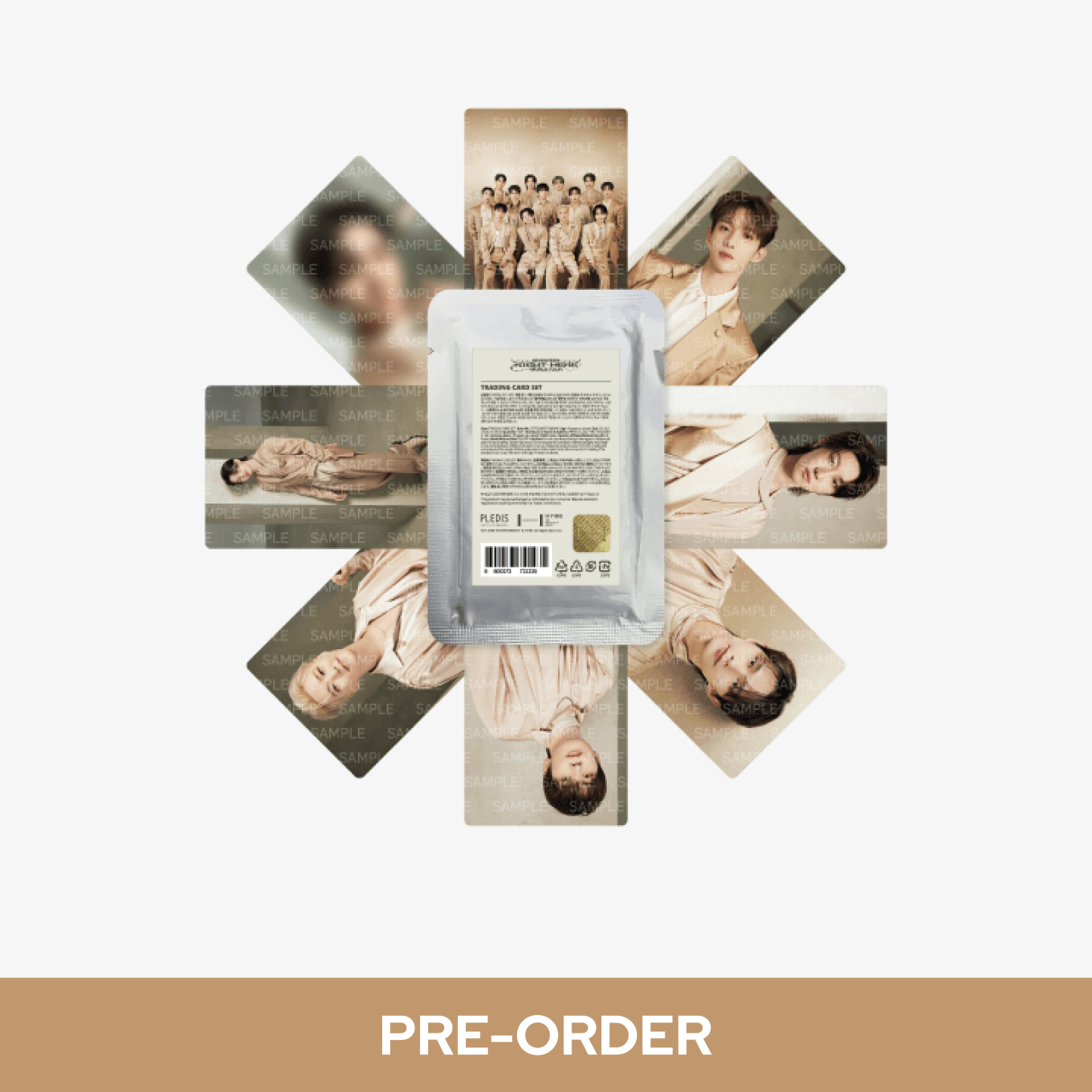 SEVENTEEN - Trading Card Set / [SEVENTEEN RIGHT HERE] WORLD TOUR OFFICIAL MERCH