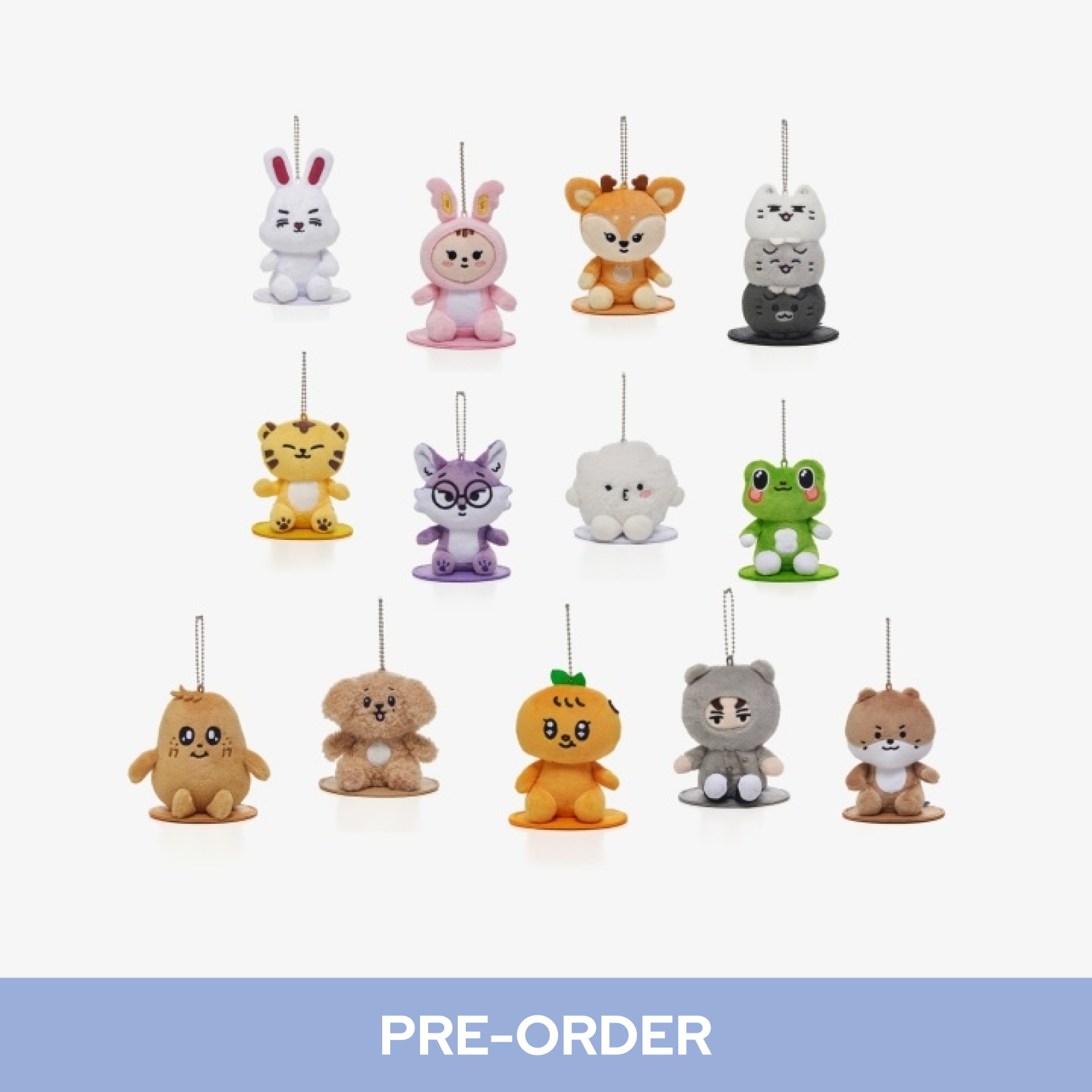 SEVENTEEN - Magnet Plush Keyring / MINITEEN OFFICIAL MD